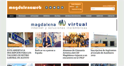 Desktop Screenshot of magdalenaweb.com.ar